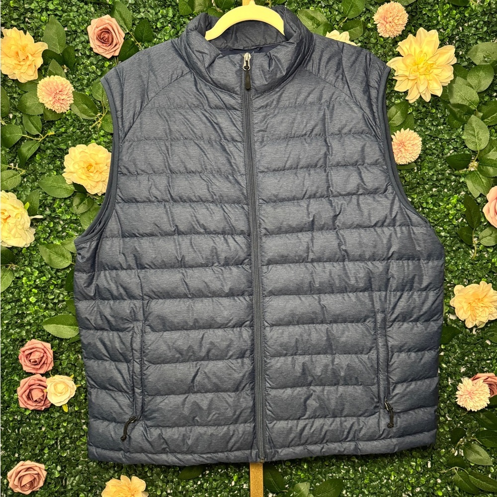 Men's Classic Navy Blue Puffer Vest